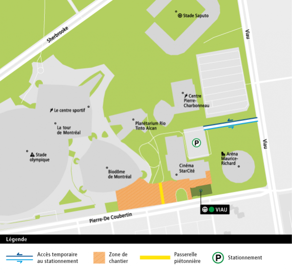 Carte station Viau