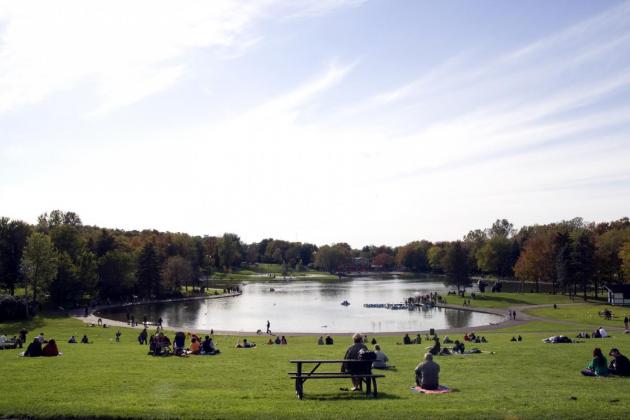 Lac des castors: crédit photo Tourisme Montréal, Rosalie Pépin