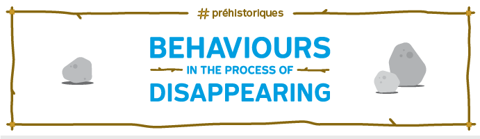 Behaviours in the process of disappearing
