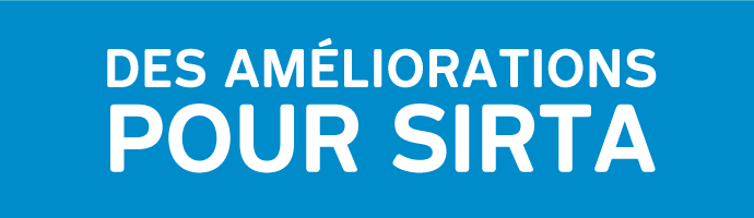 Des améliorations pour SIRTA