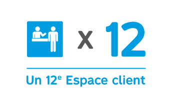 Un 12e Espace client