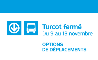 Turcot fermé du 9 au 13 novembre options de déplacements