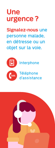 Sécurité dans le métro Textez pour nous alerter 1-888-786-1119 Précisez le lieu et le problème