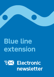 Blue line extension Electronic newsletter
